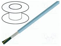 CL135CH-2X0.5 - Wire, ÖLFLEX® CLASSIC 135 CH, 2x0.5mm2, FRNC, grey, 300V,500V