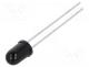 SFH4544 - IR transmitter, 5mm, 950nm, black, 550mW, 10°, 1.6÷1.9VDC, THT