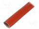 SCS4KV-18.0-RB-5 - Insulating tube, fiberglass, brick red, -60÷250°C, Øint 18mm