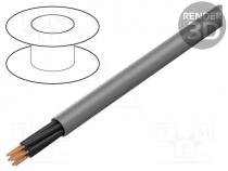 BITNER-S54475 - Wire, BiT 500, 3x1.5mm2, unshielded, 300V,500V, Cu, stranded, grey
